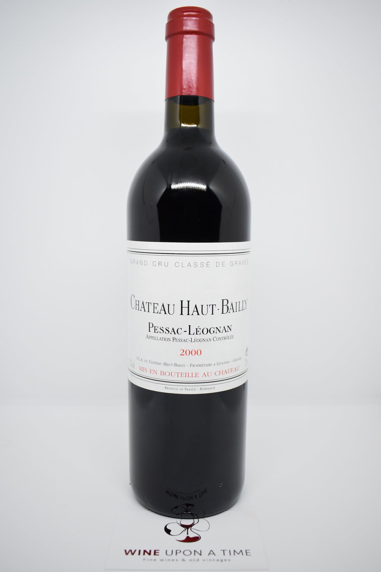 Grand vin de Bordeaux 2000 pour collection Suisse