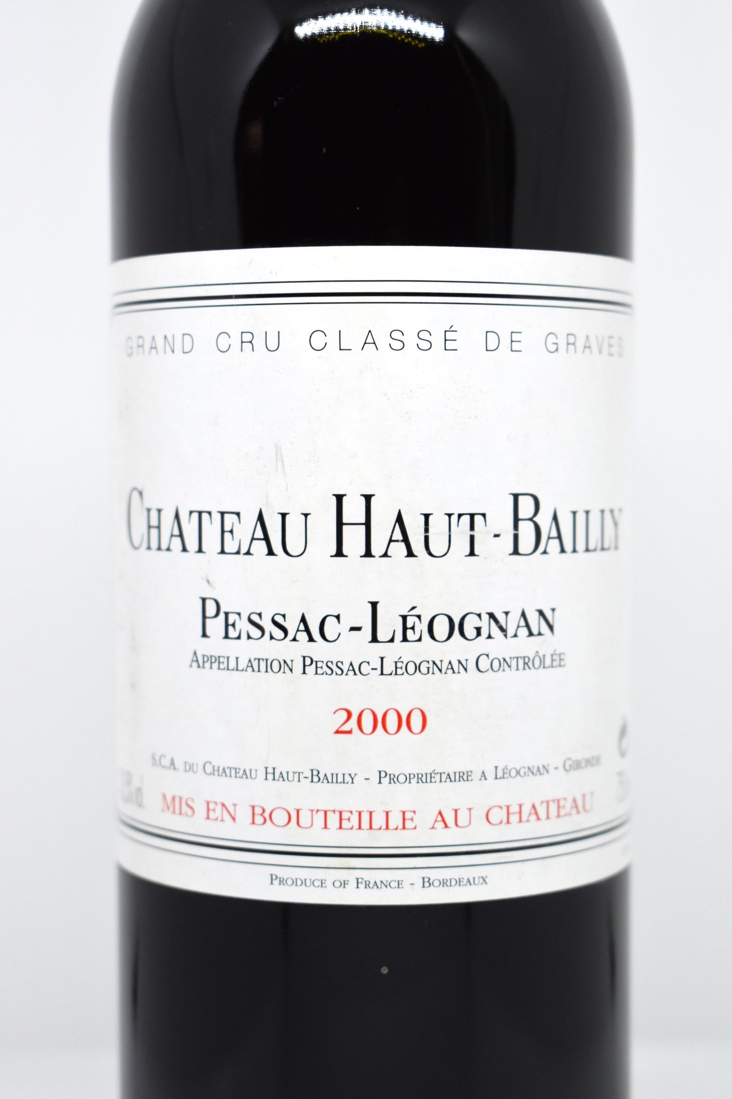 Château Haut-Bailly 2000 Pessac-Léognan à vendre