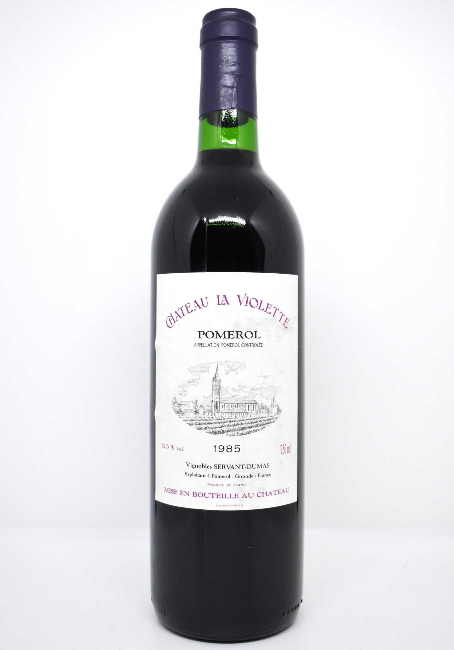 Château La Violette 1985 - Pomerol rare au meilleur prix