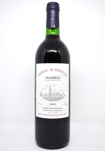 Château La Violette 1985 - Pomerol rare au meilleur prix