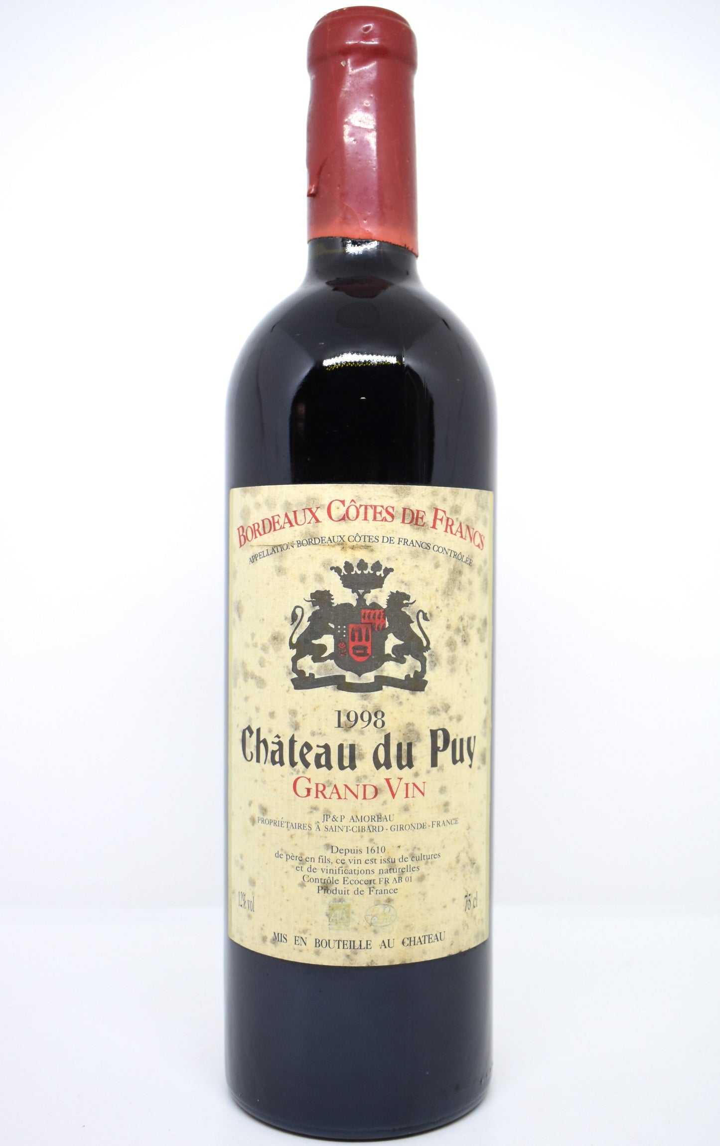 Meilleur prix Château Le Puy 1998