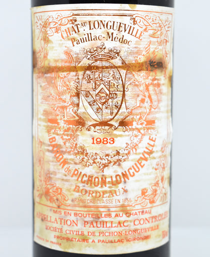 "Pauillac Grand Cru Classé millésime 1983 à vendre