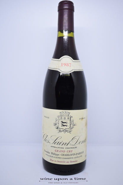 Clos-St-Denis 1987 - Philippe Charlopin-Parizot