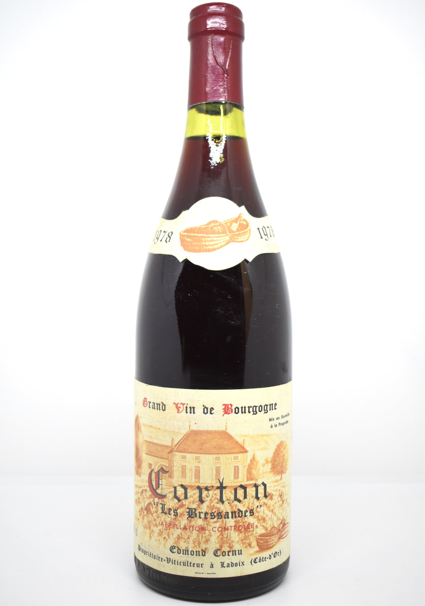 Corton "Les Bressandes" 1978 Grand Cru - Edmond Cornu