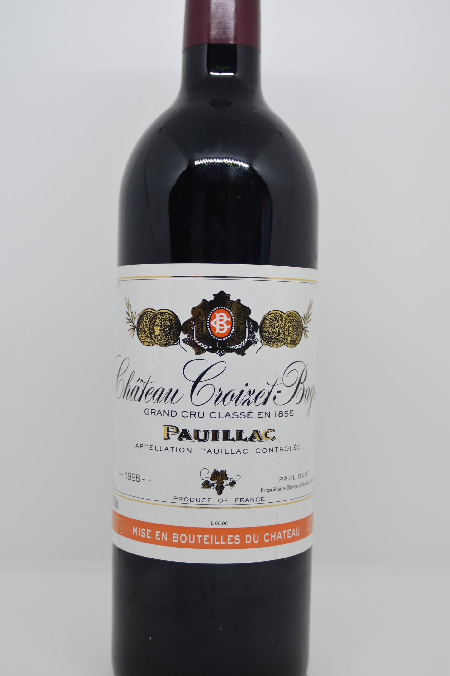 Croizet-Bages 1996 - Pauillac