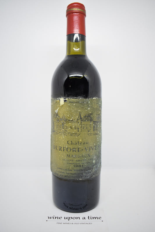 Durfort-Vivens 1981 - Margaux