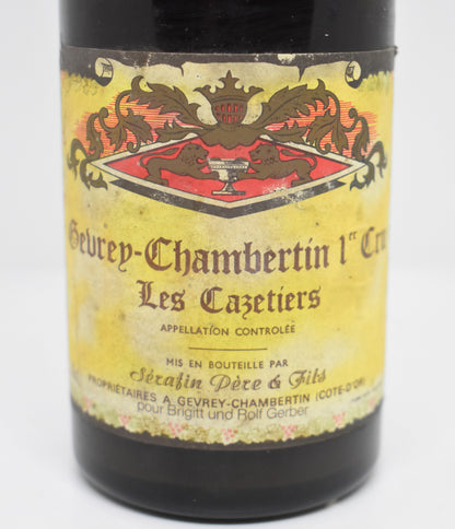 Gevrey-Chambertin 1er Cru Les Cazetiers 1984