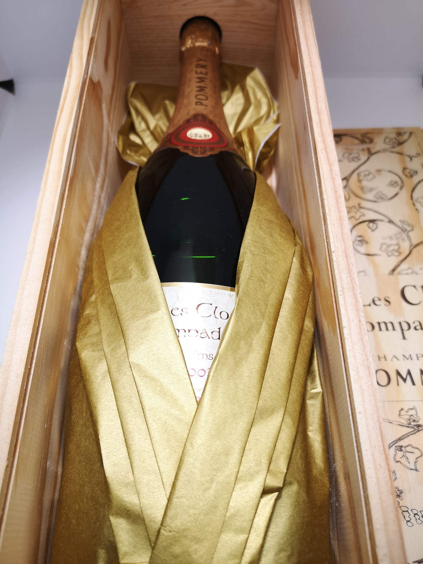 Les Clos Pompadour 2003 - Magnum Box - Champagne Pommery