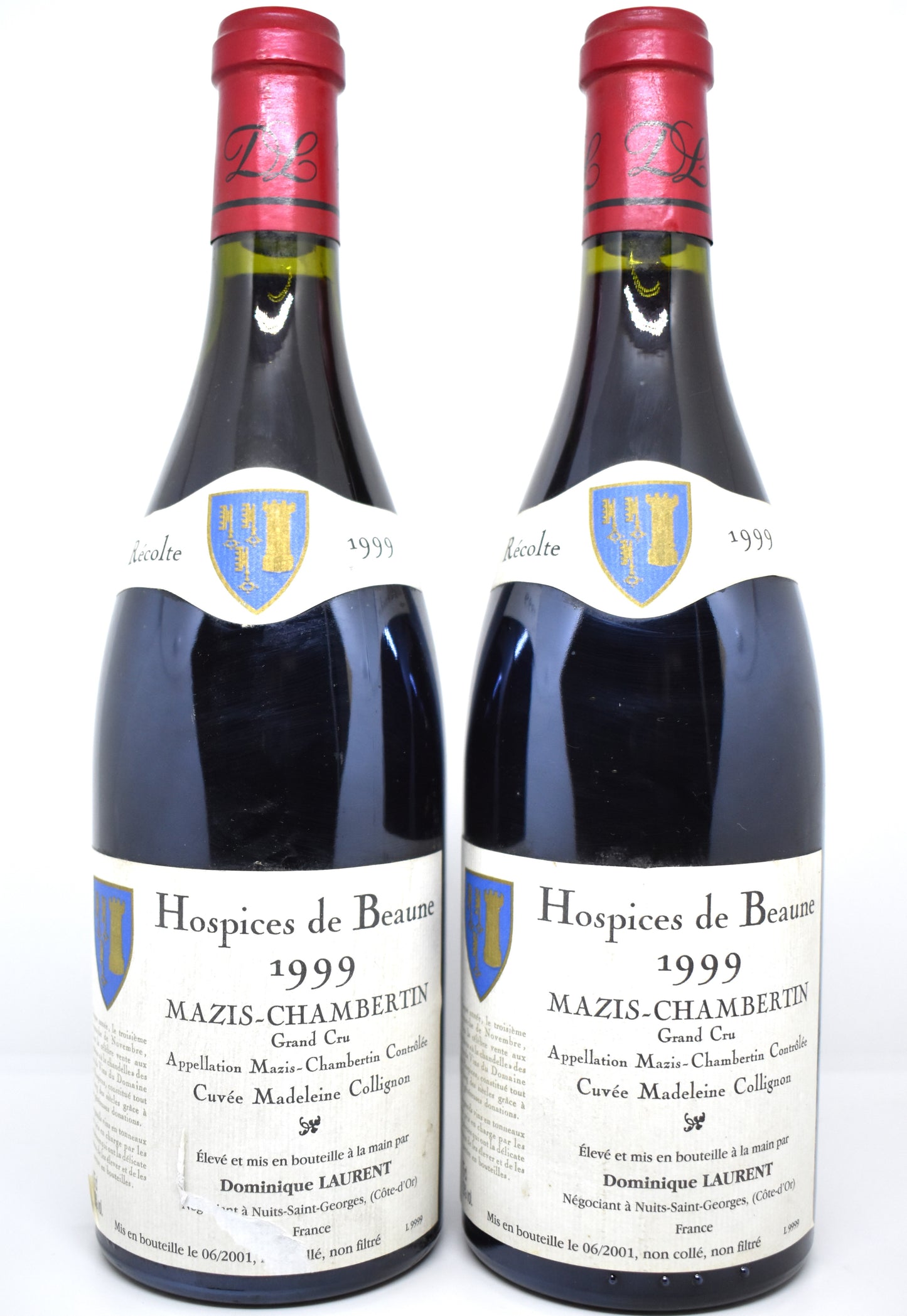 Mazis-Chambertin 1999 - Hospices de Beaune - Cuvée Madeleine Collignon - D.Laurent