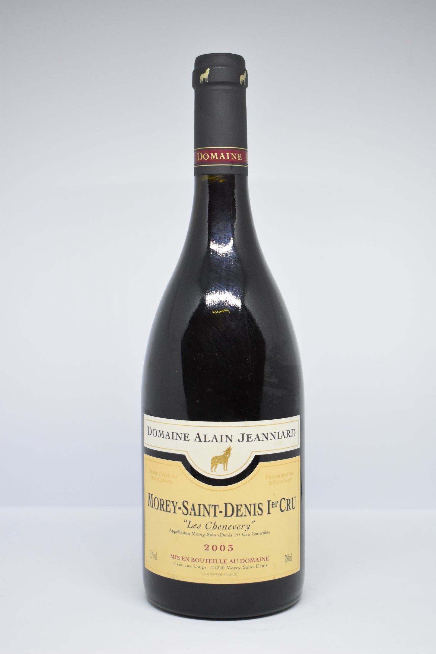 Morey-Saint-Denis 1er Cru "Les Chenevery" 2003 - Alain Jeanniard