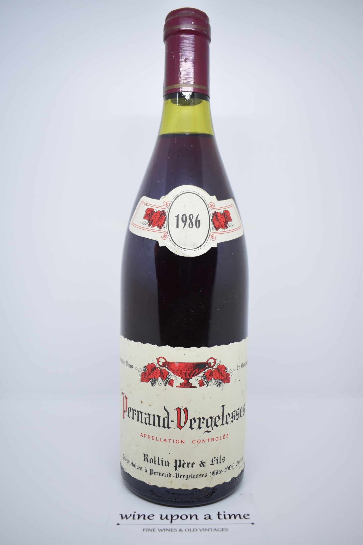 Pernand-Vergelesses 1986 - Domaine Rollin Père &amp; Fils