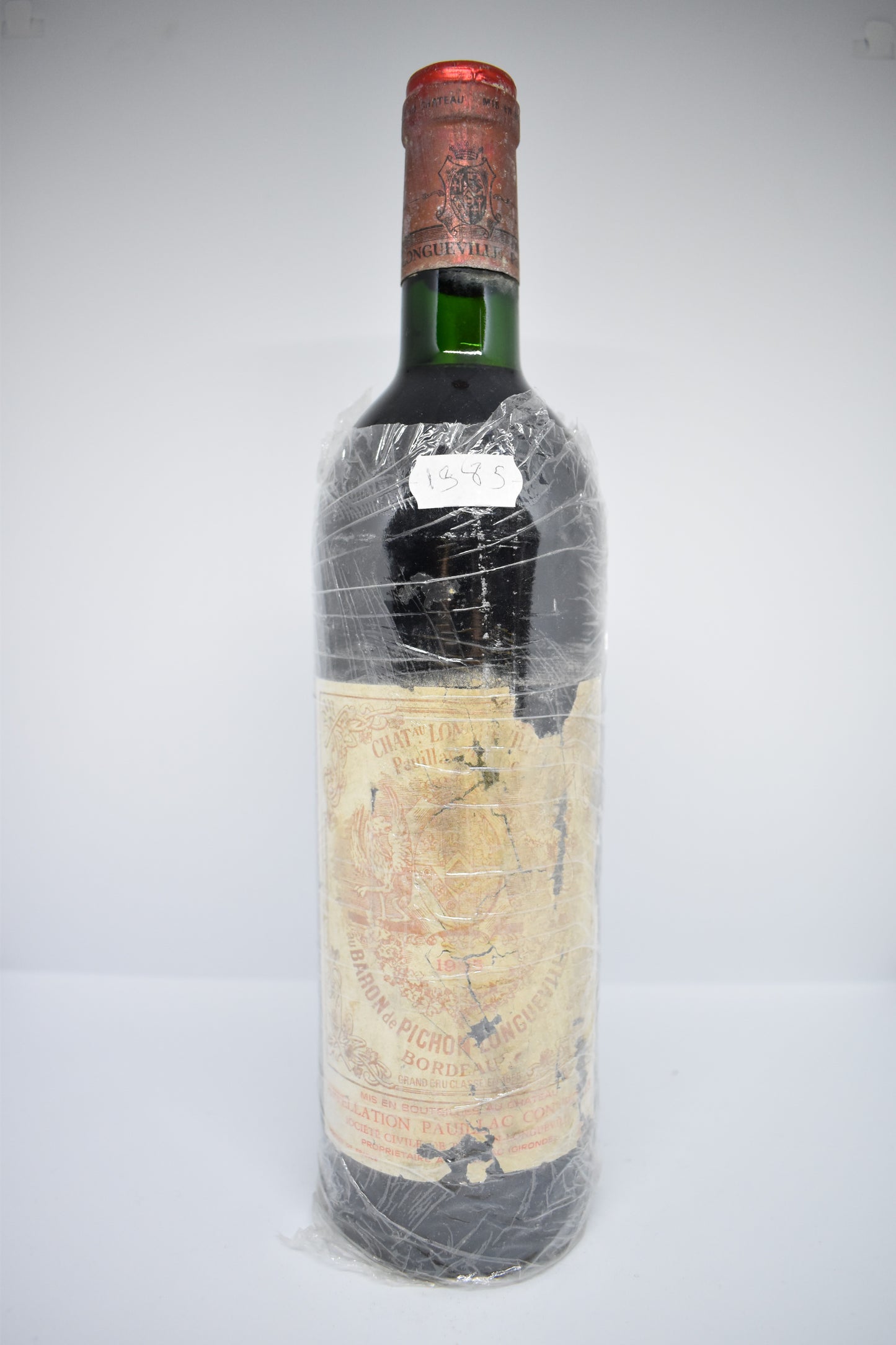 Offrir un grand Bordeaux de 1985 à un collectionneur ? Pichon Baron 1985 Pauillac