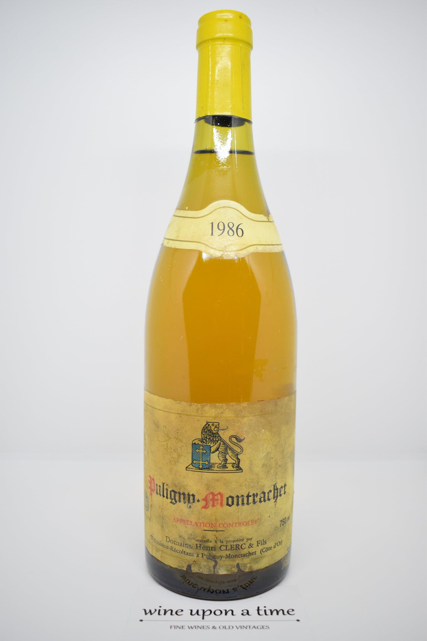 Puligny-Montrachet 1986 - Domaine Henri Clerc