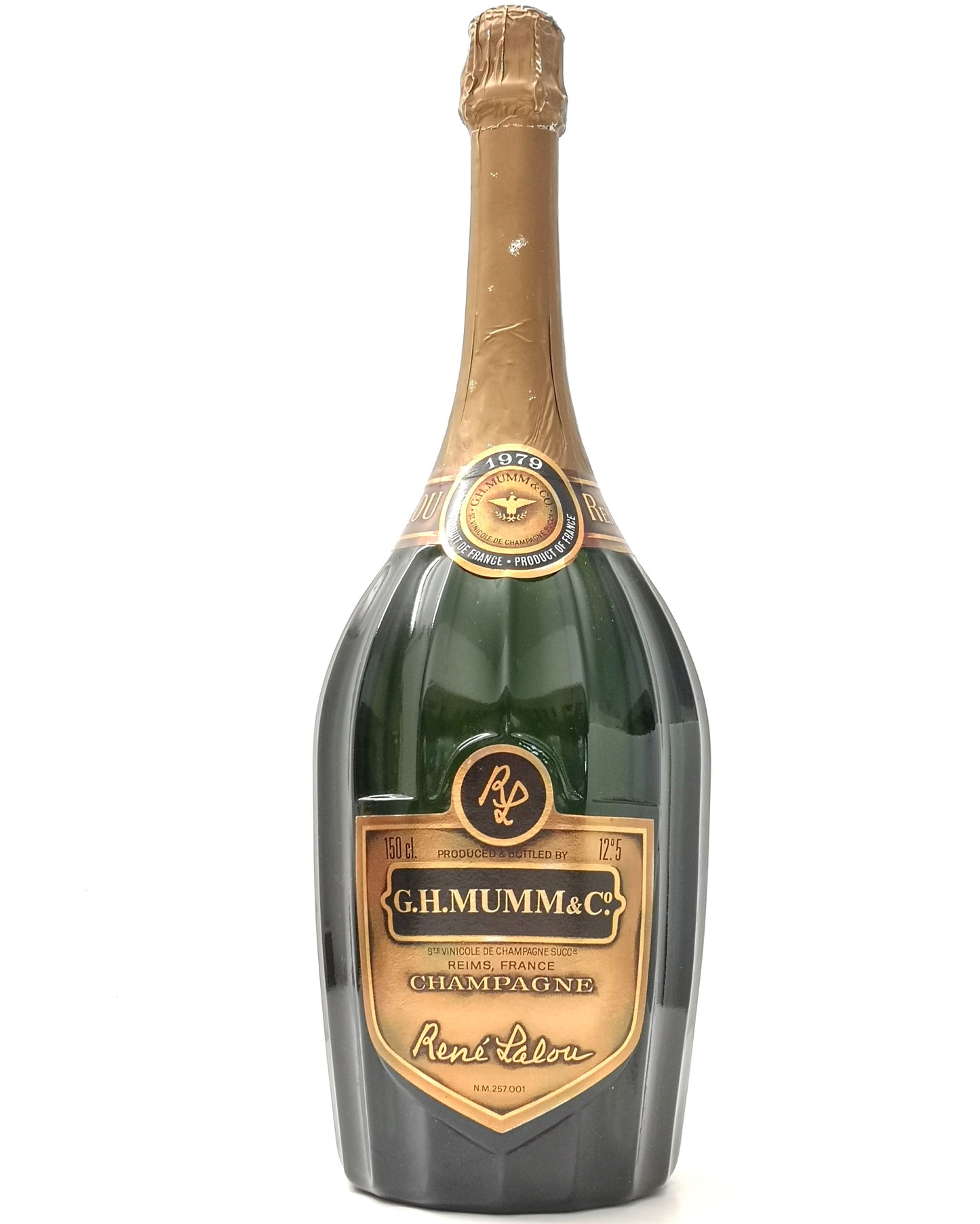 René Lalou 1979 - Magnum Champagne Mumm