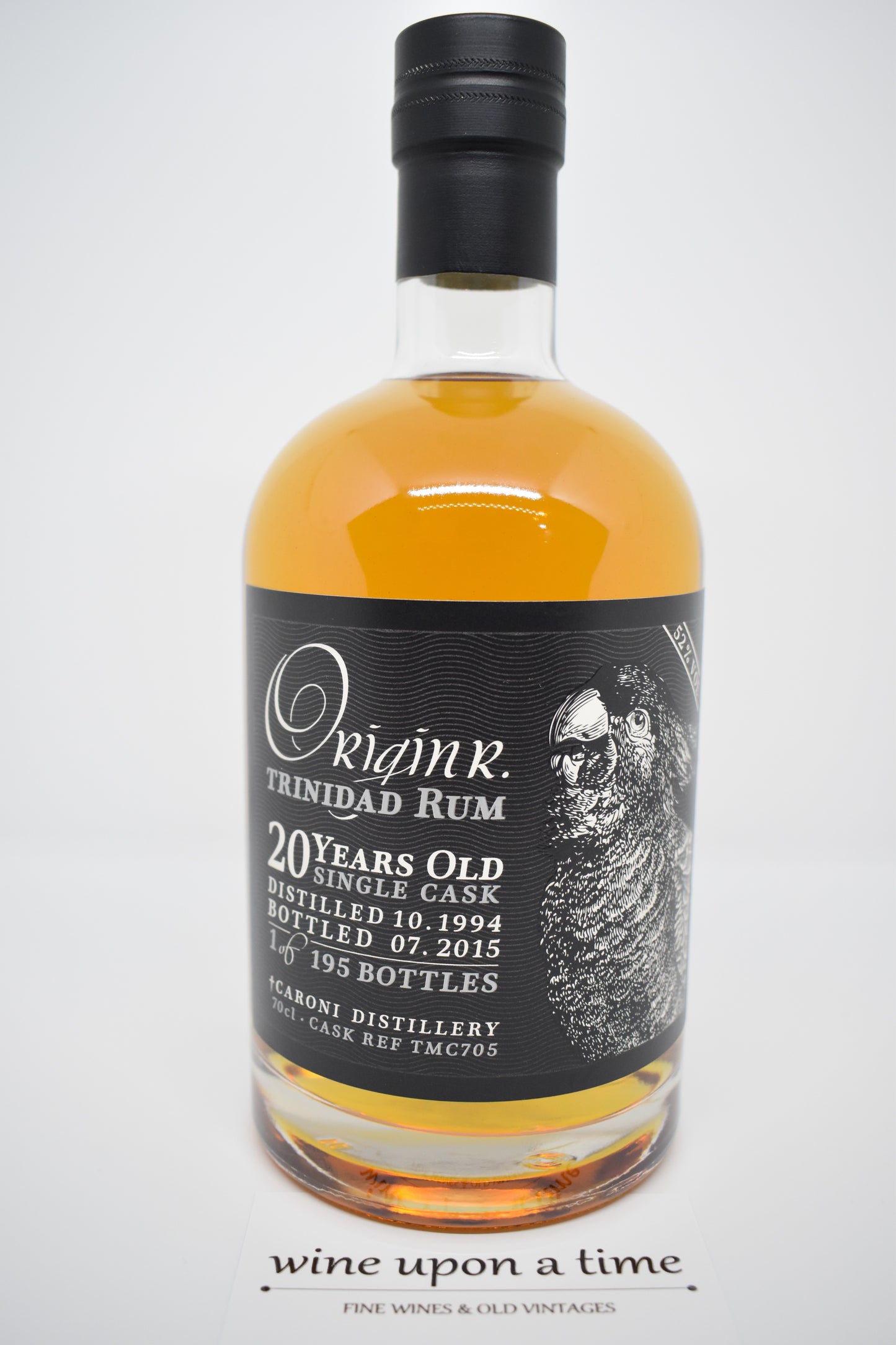 Rhum Caroni 20 ans 52% vol Single Cask 1994 - Origin R.