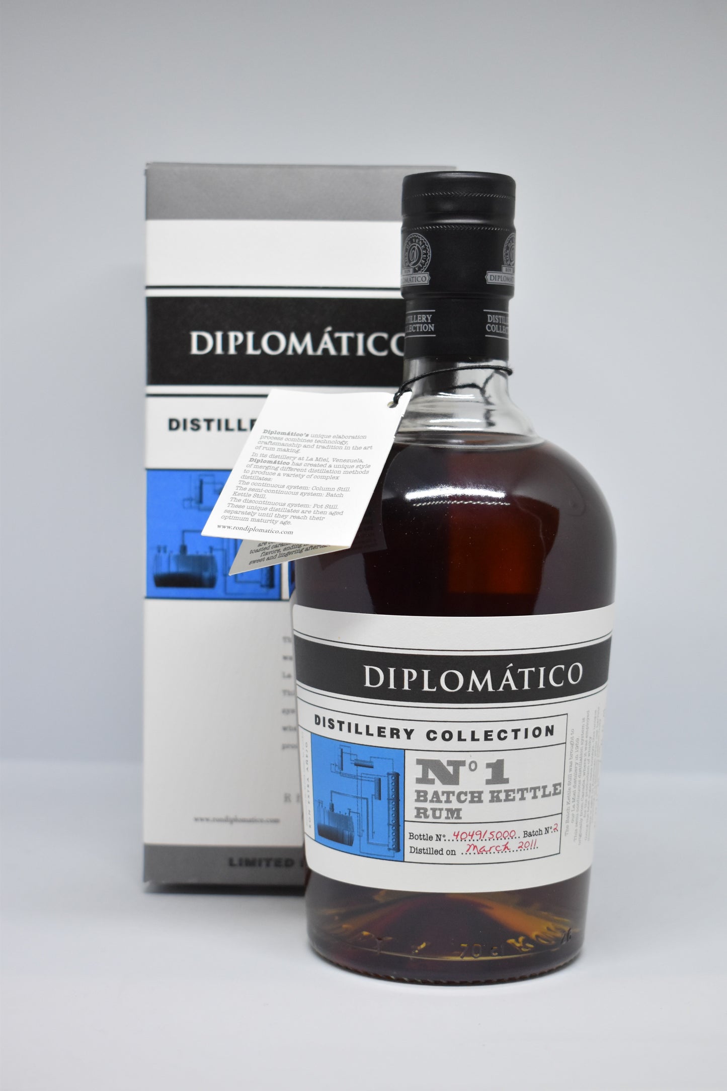 Rhum Diplomatico Special Edition "N°1 Batch Kettle Rum" 47%