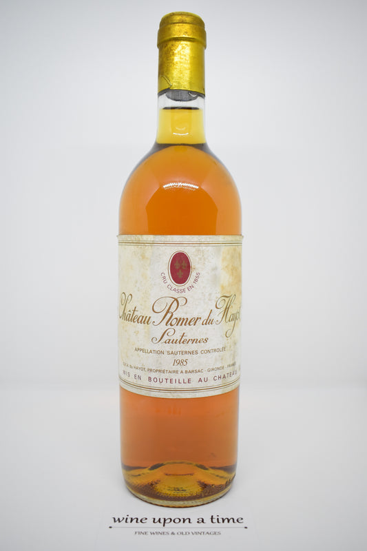 Romer du Hayot 1985 - Sauternes