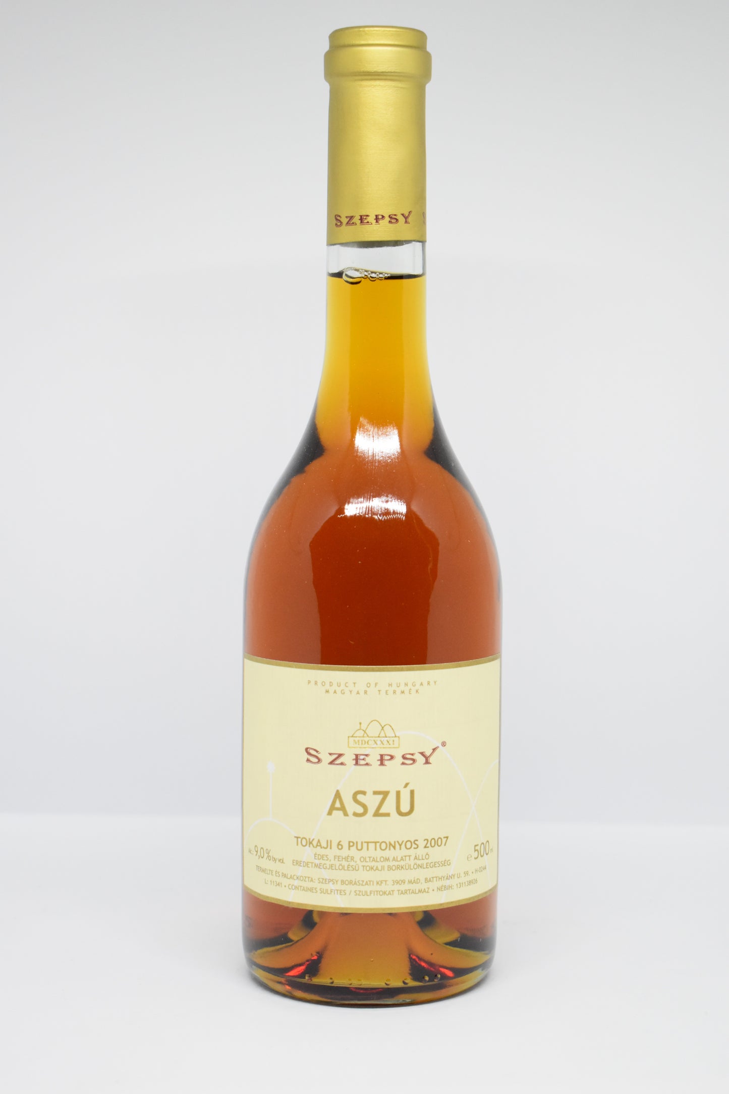 Tokaji Aszu 6 Puttonyos 2007 - Szepsy Itsvan