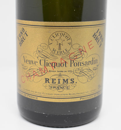 Commander Veuve Clicquot Brut 1980 prix Suisse