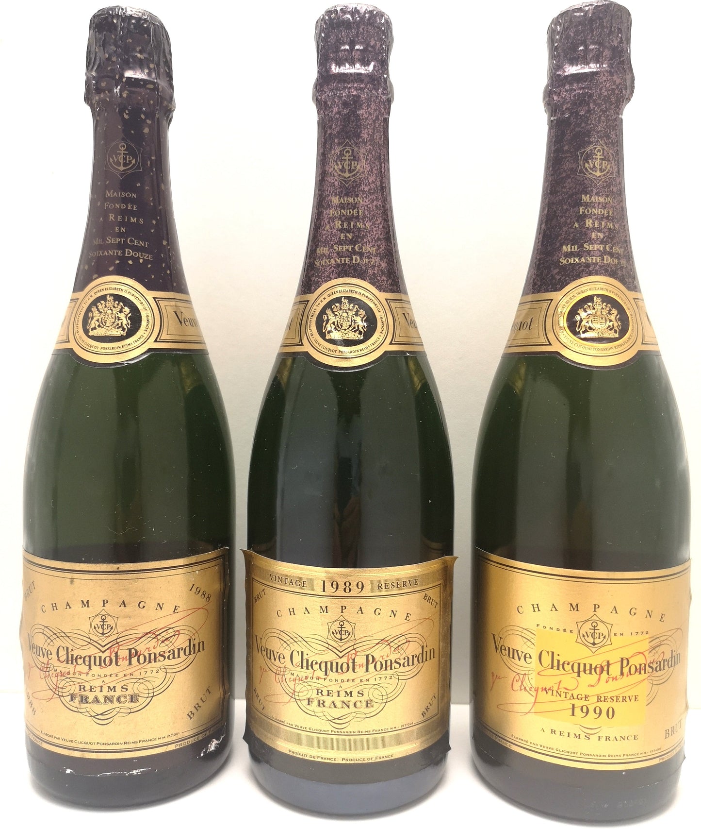 Acheter trilogie Veuve Clicquot vintage en Suisse