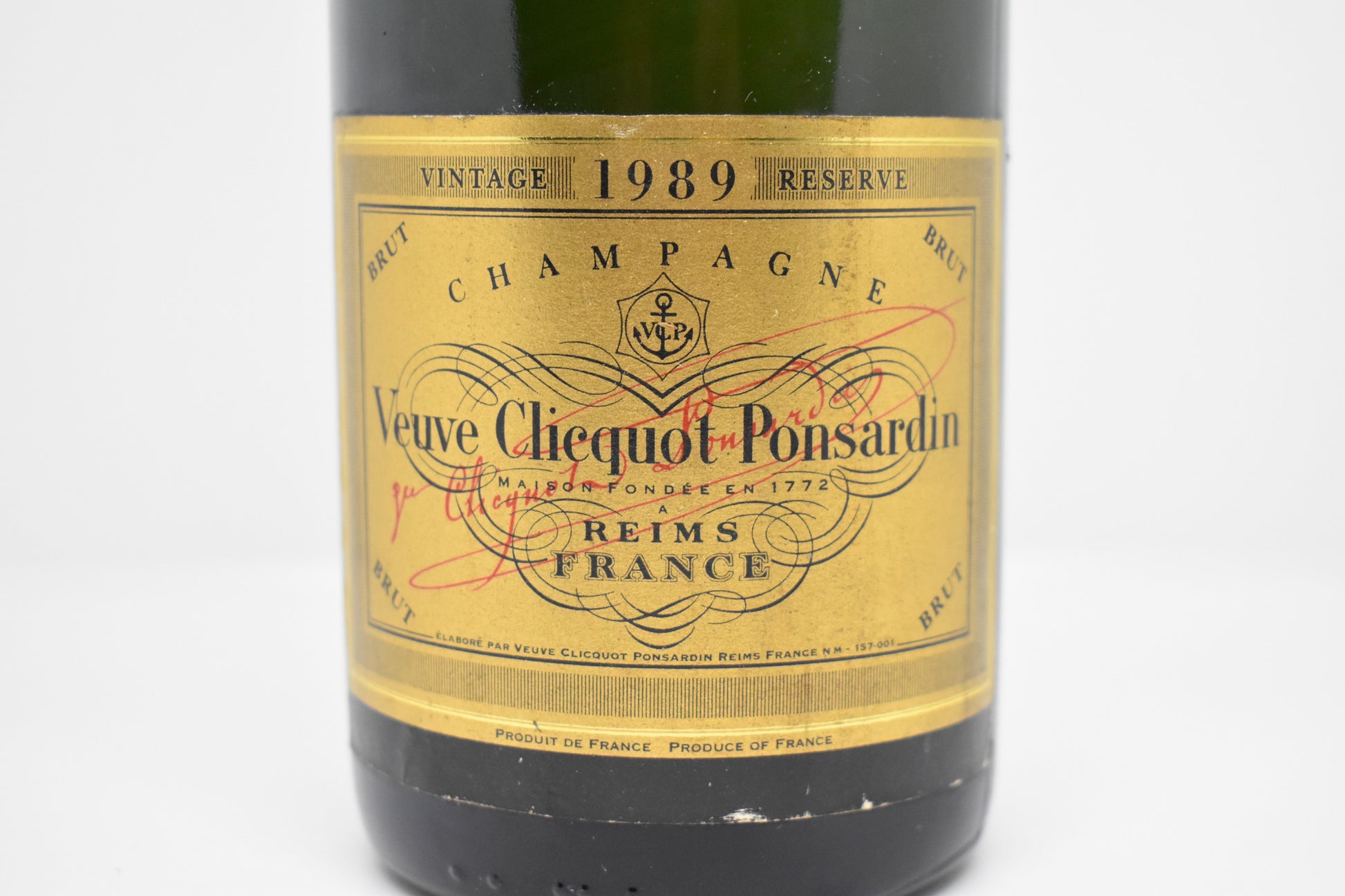 Grand Champagne 1989 à offrir - Veuve Clicquot Vintage Réserve