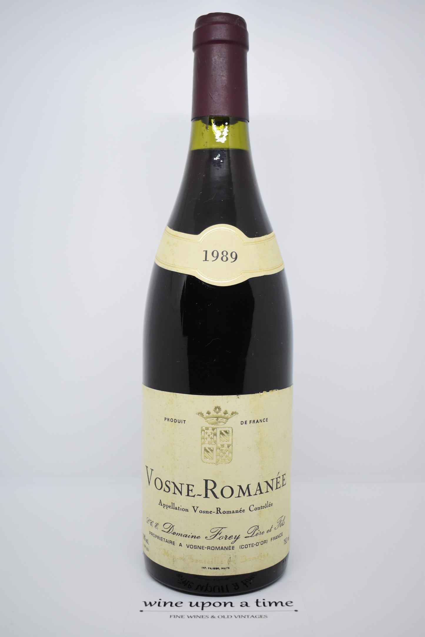 Vosne-Romanée 1989 - Forey Father and Son