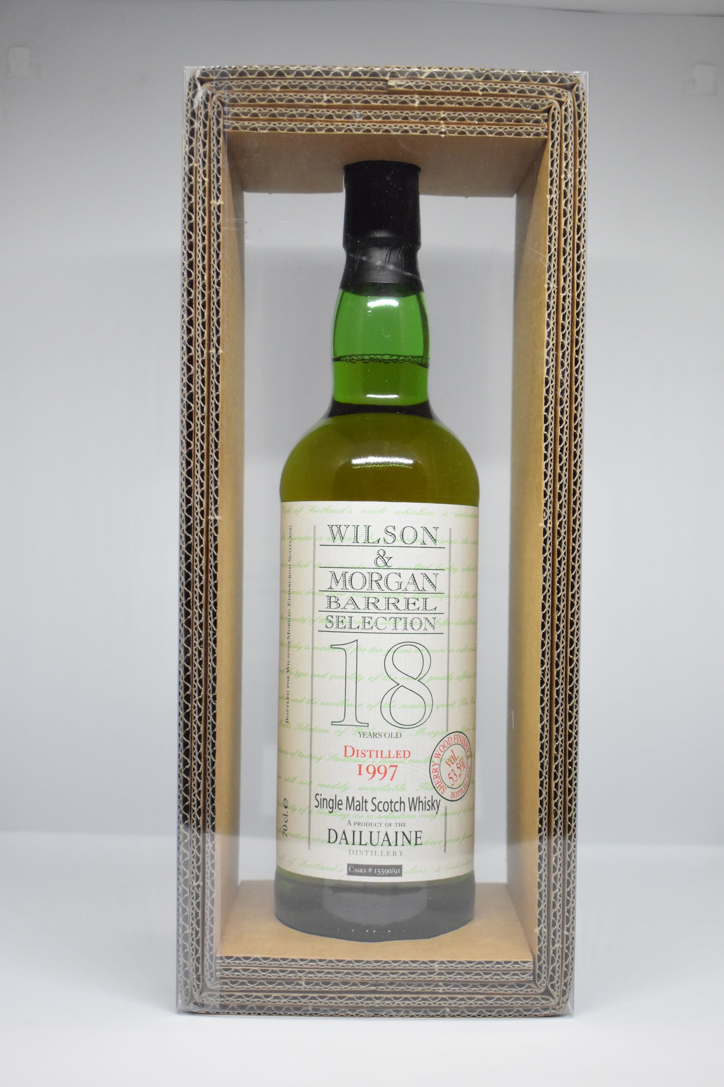 Dailuaine Whiskey 1997 / 18 years old - Speyside - Wilson &amp; Morgan